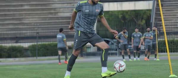 لاعب منتخب سوريا عبد الله الشامي لاعب منتخب سوريا عبد الله الشامي - سبوتنيك عربي