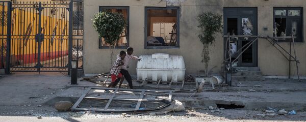 تداعيات التصعيد العسكري في منطقة تيغراي - الحميرة، إثيوبيا 22 نوفمبر 2020 - سبوتنيك عربي