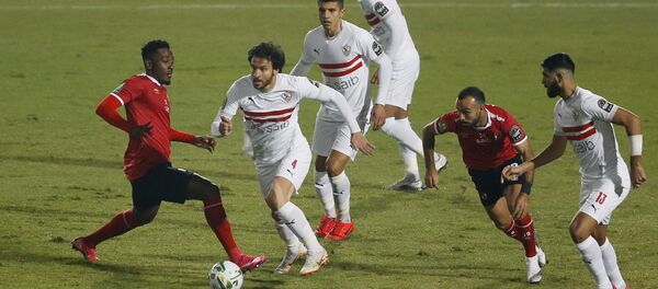 مبارة الأهلي والزمالك في نهائي دوري أبطال أفريقيا، 27 نوفمبر/ تشرين الثاني 2020 - سبوتنيك عربي