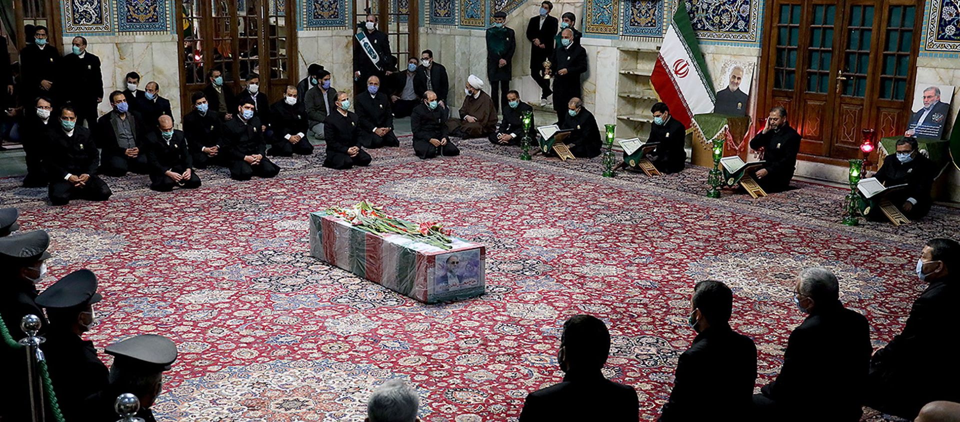 مراسم دفن العالم النووي والدفاعي الإيراني محسن فخري زاده، طهران، إيران 29 نوفمبر 2020 مراسم دفن العالم النووي والدفاعي الإيراني محسن فخري زاده، طهران، إيران 29 نوفمبر 2020 - سبوتنيك عربي, 1920, 16.02.2021