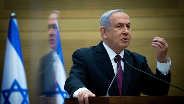رئيس الوزراء الإسرائيلي بنيامين نتنياهو في الكنيست، القدس 2 ديسمبر 2020 - سبوتنيك عربي