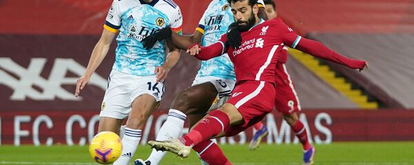 محمد صلاح يتألق ويسجل في مباراة ليفربول وولفرهامبتون  - سبوتنيك عربي