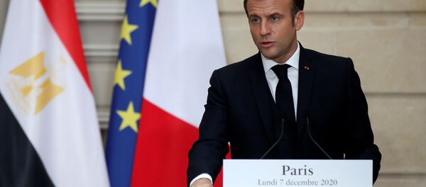 الرئيس الفرنسي، إيمانويل ماكرون والرئيس المصري عبدالفتاح السيسي في باريس، فرنسا 7 ديسمبر 2020 الرئيس الفرنسي، إيمانويل ماكرون والرئيس المصري عبدالفتاح السيسي في باريس، فرنسا 7 ديسمبر 2020 - سبوتنيك عربي