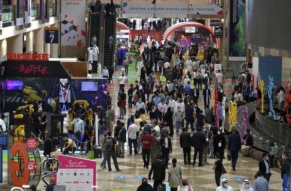 معرض جيتكس في دبي، الإمارات العربية المتحدة 8 ديسمبر 2020 - سبوتنيك عربي