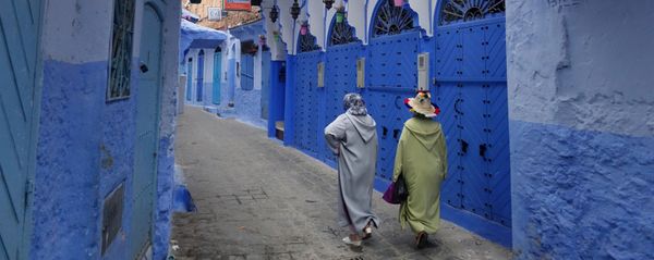 شفشاون منطقة الريف شمال المغرب ، 21 يونيو 2017 - سبوتنيك عربي