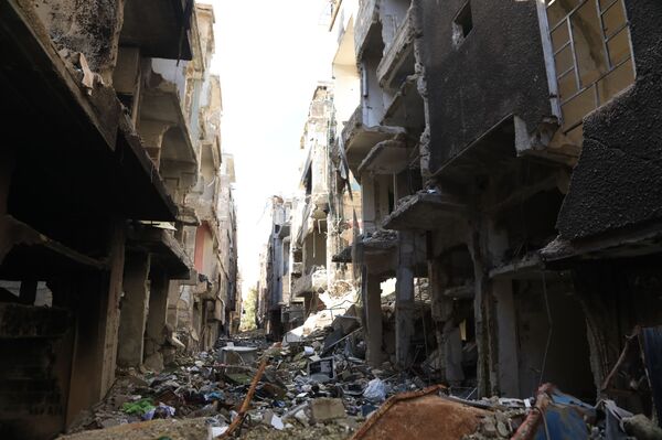 رغم الدمار.. مخيم اليرموك جنوبي دمشق يحتضن أهله بعد سنوات الحرب - سبوتنيك عربي