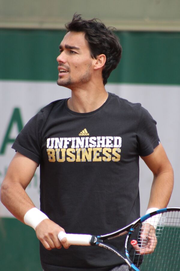 لاعب التنس الإيطالي المحترف فابيو فونيني لاعب التنس الإيطالي المحترف فابيو فونيني - سبوتنيك عربي