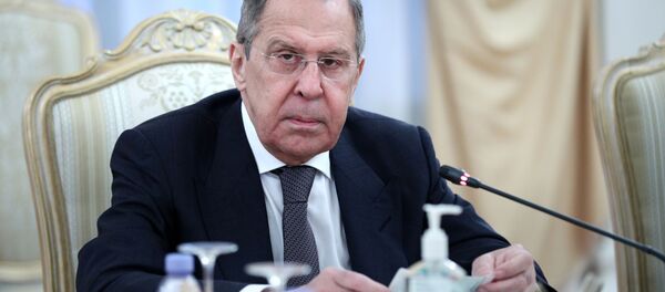  اجتماع وزيري الخارجية الروسي سيرغي لافروف والسوري فيصل المقداد في موسكو، روسيا 17 ديسمبر 2020 - سبوتنيك عربي