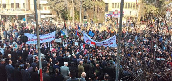 عطش الشتاء... سكان الحسكة السورية يتظاهرون تنديدا بقطع مياه الشرب عن مدينتهم... فيديو - سبوتنيك عربي
