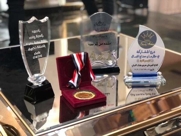 السوري شوكت القنطار... أول عربي يحصل على المركز الأول بمهرجان صناع الجمال في العراق.. فيديو وصور - سبوتنيك عربي