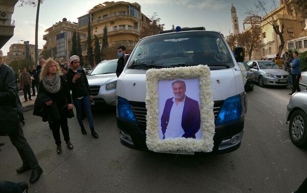 تشييع جنازة المخرج السوري حاتم علي - سبوتنيك عربي