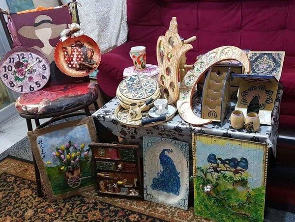  الحارة الدمشقية والقاهرة القديمة... فنانة تشكيلية سورية تعيد للأماكن روحها... صور - سبوتنيك عربي