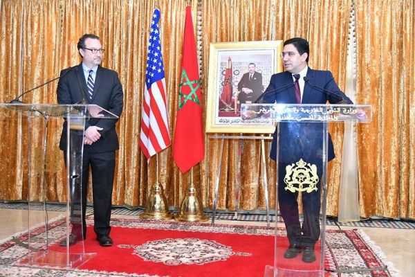بوريطة وشينكر يؤكدان توافق البلدين بشأن قضايا المنطقة ودعم الاستقرار بوريطة وشينكر يؤكدان توافق البلدين بشأن قضايا المنطقة ودعم الاستقرار - سبوتنيك عربي
