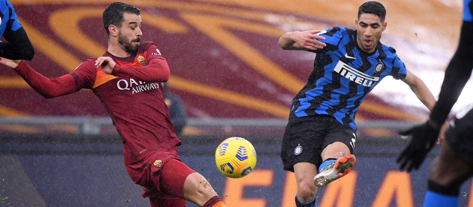 أشرف حكيمي مدافع نادي إنتر ميلان الإيطالي - سبوتنيك عربي, 1920, 06.07.2021