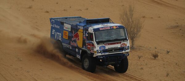 الفريق الروسي المشارك في رالي داكار في السعودية - سبوتنيك عربي