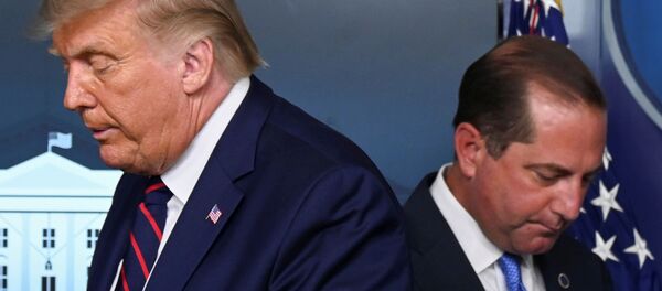 وزير الصحة الأمريكي أليكس عازار وزير الصحة الأمريكي أليكس عازار - سبوتنيك عربي