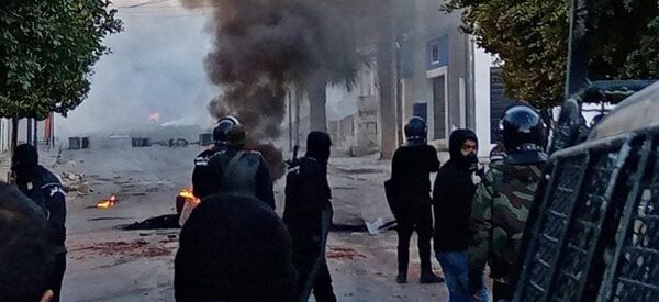 اشتباكات في محافظة القصرين تونس - سبوتنيك عربي