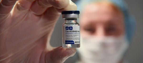 بدء حملة التطعيم واسعة النطاق بلقاح سبوتنيك V الروسي ضد فيروس كورونا في موسكو، روسيا، 18 يناير 2021 بدء حملة التطعيم واسعة النطاق بلقاح سبوتنيك V الروسي ضد فيروس كورونا في موسكو، روسيا، 18 يناير 2021 - سبوتنيك عربي