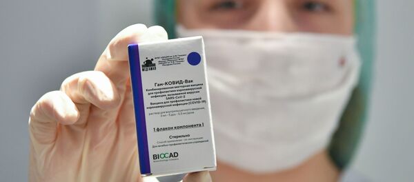 بدء حملة التطعيم واسعة النطاق بلقاح سبوتنيك V الروسي ضد فيروس كورونا في موسكو، روسيا، 18 يناير 2021 - سبوتنيك عربي