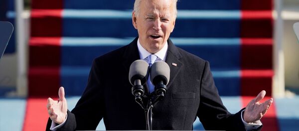 مراسم تنصيب جو بايدن رئيسا للولايات المتحدة، و كامالا هاريس نائبة للرئيس، الكابيتول، الكونغرس واشنطن، 20 يناير 2021 - سبوتنيك عربي