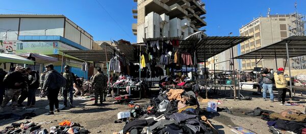 هجومان انتحاريان في بغداد، العراق 21 يناير 2021 - سبوتنيك عربي