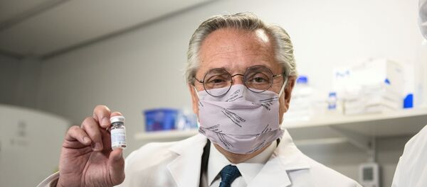 الرئيس الأرجنتيني ألبرتو فرنانديز - سبوتنيك عربي