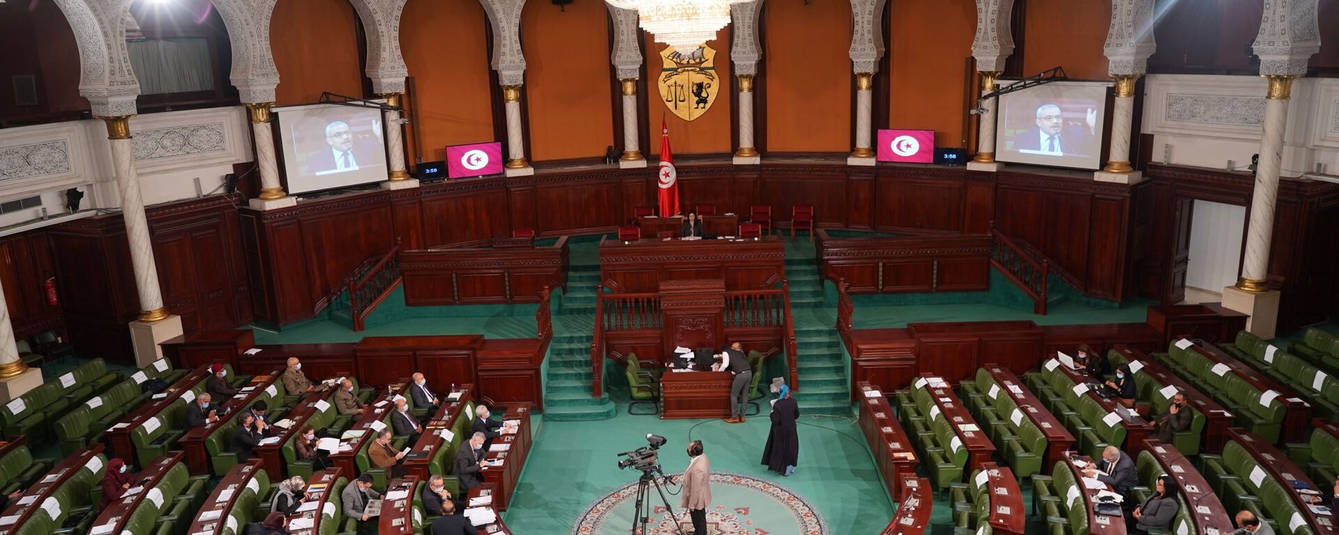 البرلمان التونسي - مجلس نواب الشعب، تونس 21 يناير 2021 - سبوتنيك عربي, 1920, 31.08.2021