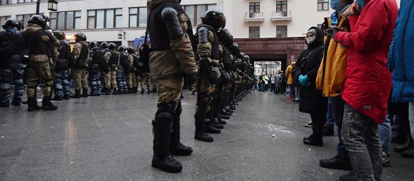 مظاهرات في موسكو مظاهرات في موسكو - سبوتنيك عربي