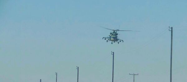 مروحية روسية في الأجواء السورية - سبوتنيك عربي