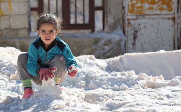 المناطق الجبلية في بلودان، في دمشق، سوريا، 22 يناير2021 - سبوتنيك عربي