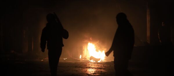 مواجهات طرابلس شمالي لبنان، 29 يناير 2021 - سبوتنيك عربي