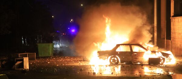 مواجهات طرابلس شمالي لبنان، 29 يناير 2021 - سبوتنيك عربي