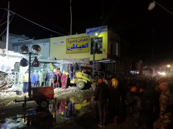 وفاة و28 جريحا... ﻿ارتفاع حصيلة انفجار الديوانية جنوبي العراق... صور - سبوتنيك عربي