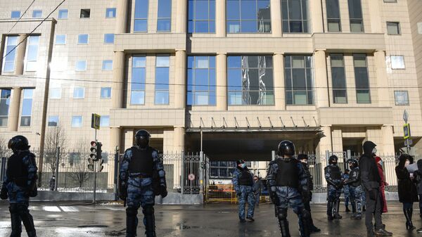 محكمة سيمونوفسكي بالعاصمة موسكو  - سبوتنيك عربي