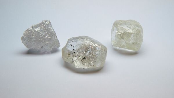 ماسة خام نادرة لشركة ألروسا  - سبوتنيك عربي