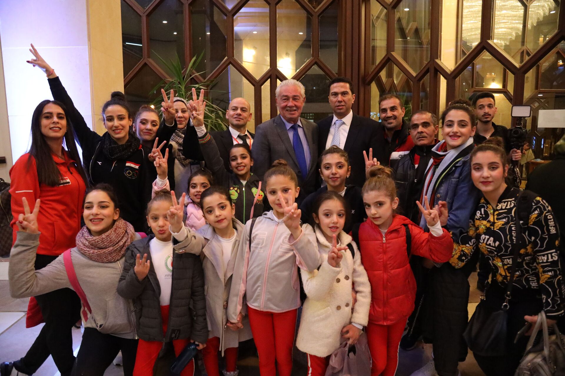 الرياضيون السوريون يحتفلون بالعيد الذهبي لاتحادهم... ورسالة من الأسد - سبوتنيك عربي, 1920, 02.03.2021