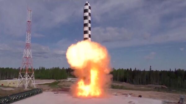 صاروخ سارمات النووي الروسي - سبوتنيك عربي