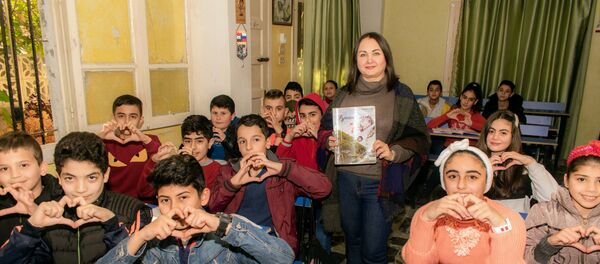 معلمة اللغة الروسية ناتاليا في سوريا - سبوتنيك عربي