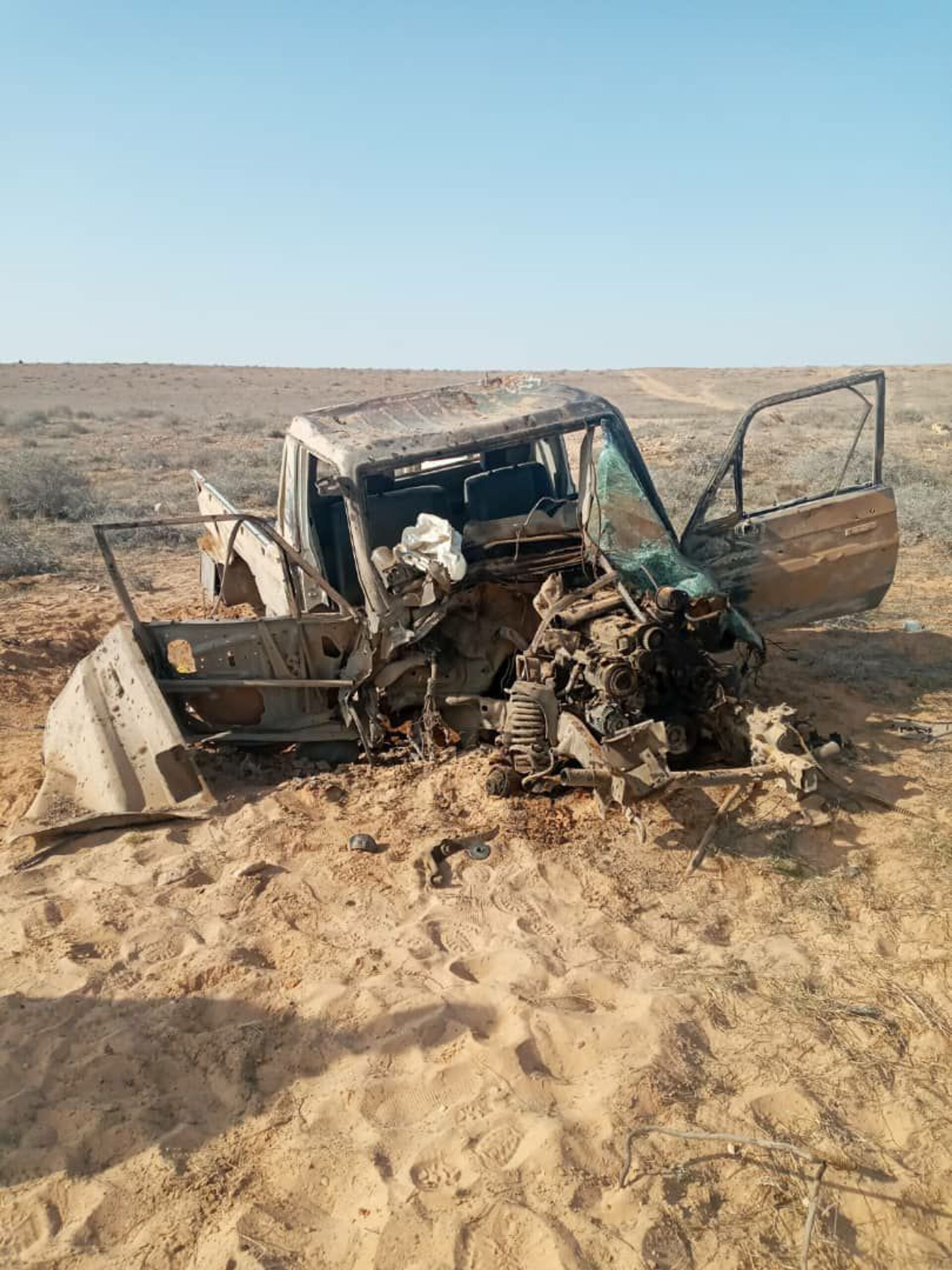 الجيش السوري يدمر سيارة بما فيها من دواعش في البادية الجيش السوري يدمر سيارة بما فيها من دواعش في البادية - سبوتنيك عربي, 1920, 09.03.2021