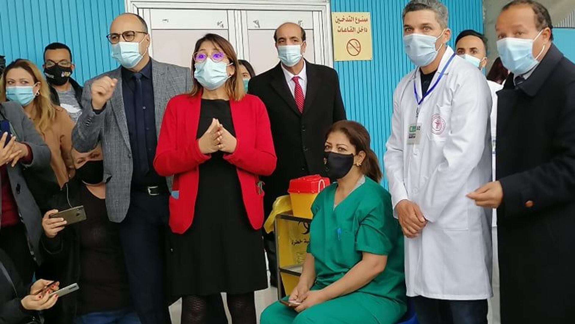 انطلاق حملة التطعيم ضد كورونا في تونس باستخدام لقاح سبوتنيك انطلاق حملة التطعيم ضد كورونا في تونس باستخدام لقاح سبوتنيك - سبوتنيك عربي, 1920, 31.07.2021