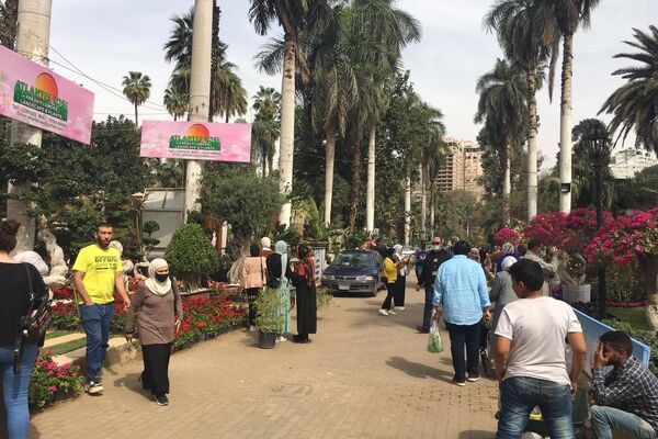 معرض زهور الربيع بحديقة الأورمان المصرية في نسخته الـ 88 - سبوتنيك عربي