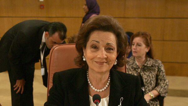 سوزان مبارك، زوجة الرئيس المصري الراحل، حسني مبارك - سبوتنيك عربي