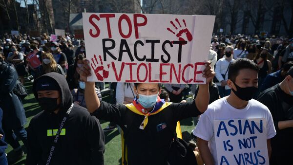 مظاهرات ضد العنصرية في أمريكا - سبوتنيك عربي