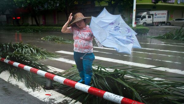 رياح عاتية الصين - سبوتنيك عربي