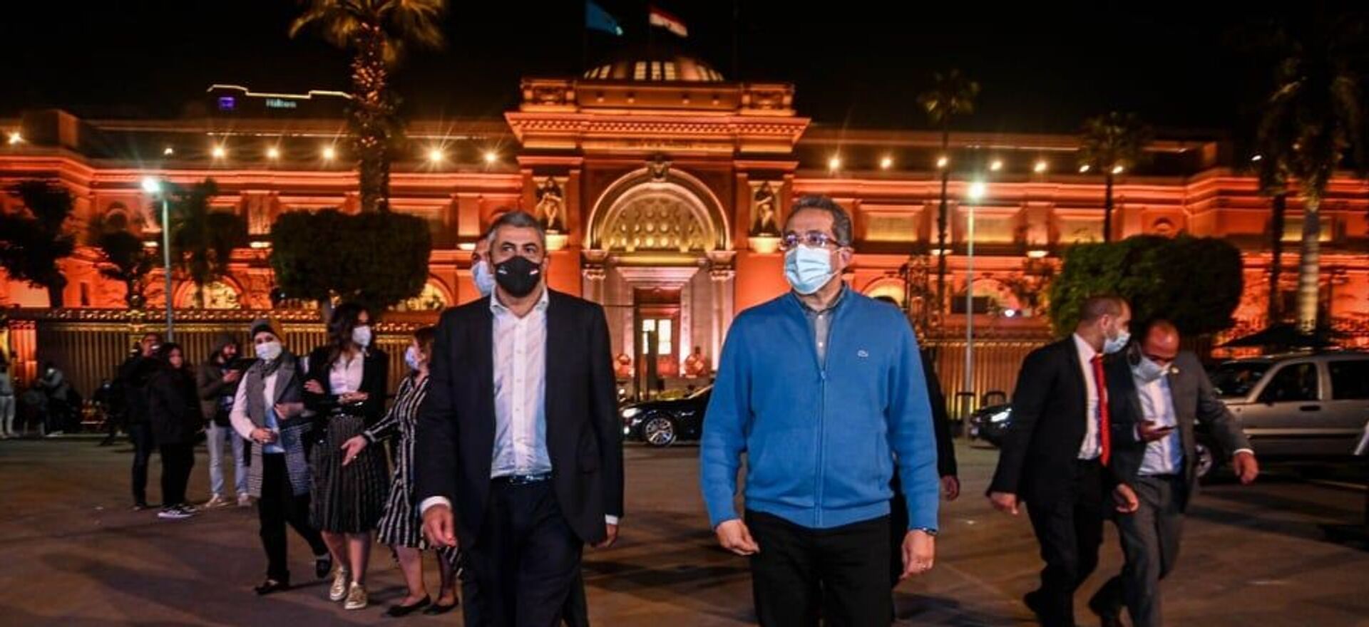 الأمين العام لمنظمة السياحة العالمية يصل مصر لحضور موكب المومياوات الملكية - سبوتنيك عربي, 1920, 03.04.2021