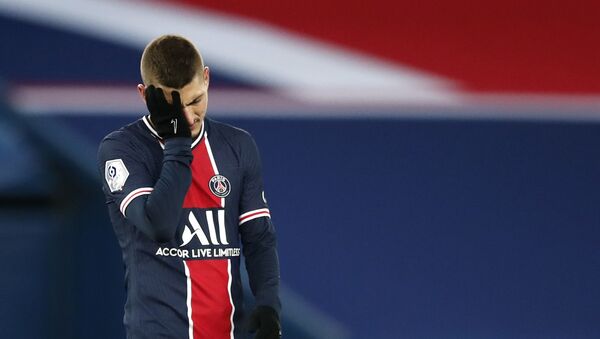 ماركو فيراتي لاعب باريس سان جيرمان - سبوتنيك عربي