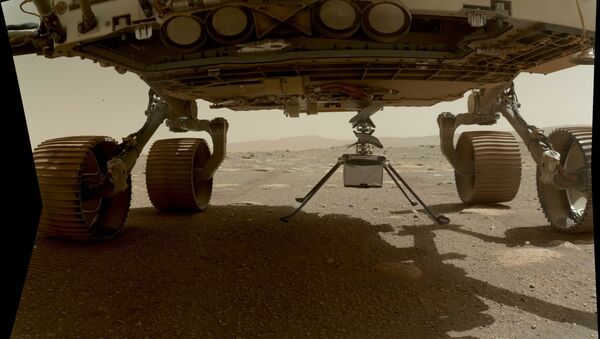 وكالة الفضاء الأمريكية ناسا تطلق أول طائرة حوامة إنجينيويتي فوق سطح كوكب المريخ - سبوتنيك عربي