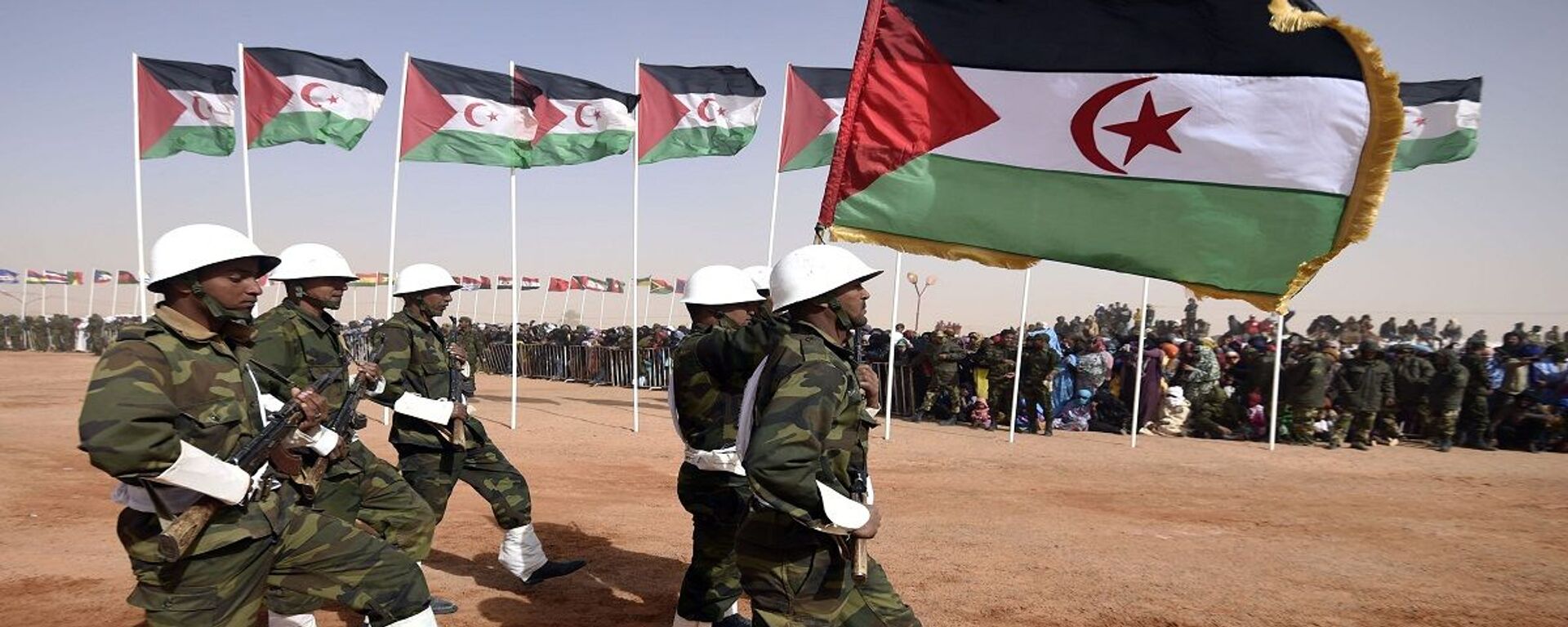 جنود الجيش الجزائري يرفعون الأعلام - سبوتنيك عربي, 1920, 17.07.2021