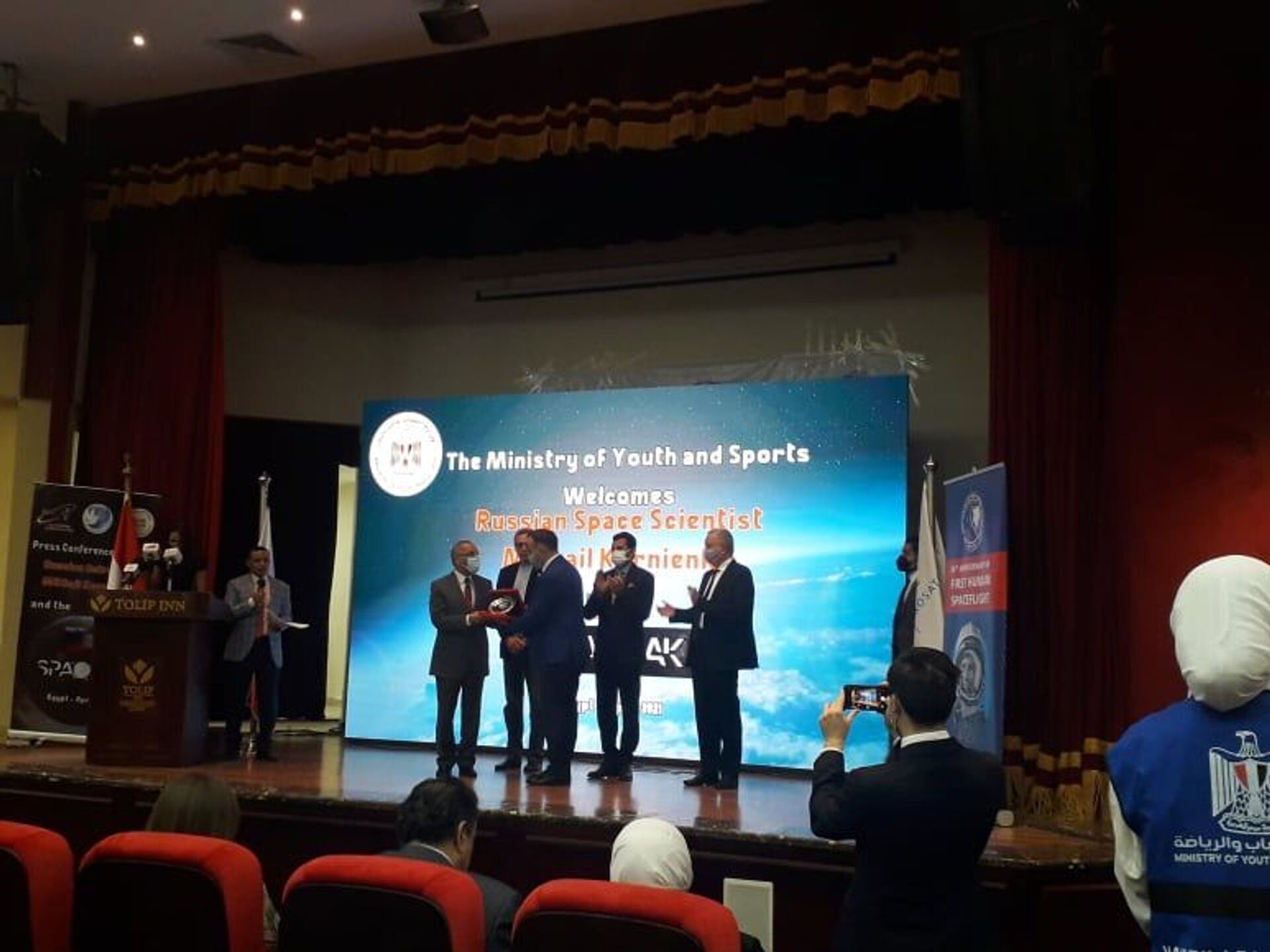 رئيس وكالة الفضاء المصرية يكشف بوادر اتفاقية بين القاهرة وموسكو - سبوتنيك عربي, 1920, 06.04.2021