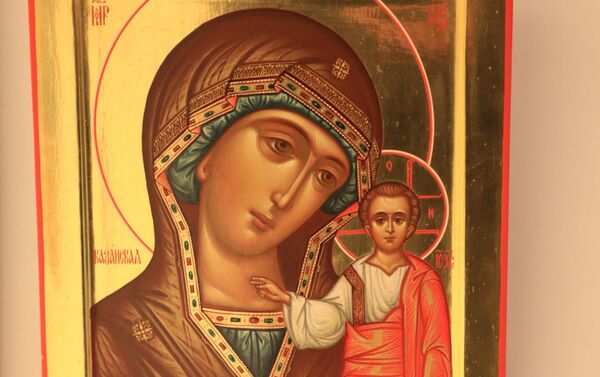 افتتاح معرض الأيقونة الثاني في قاعات الصليب المقدس في دمشق، سوريا 9 أبريل 2021 افتتاح معرض الأيقونة الثاني في قاعات الصليب المقدس في دمشق، سوريا 9 أبريل 2021 - سبوتنيك عربي